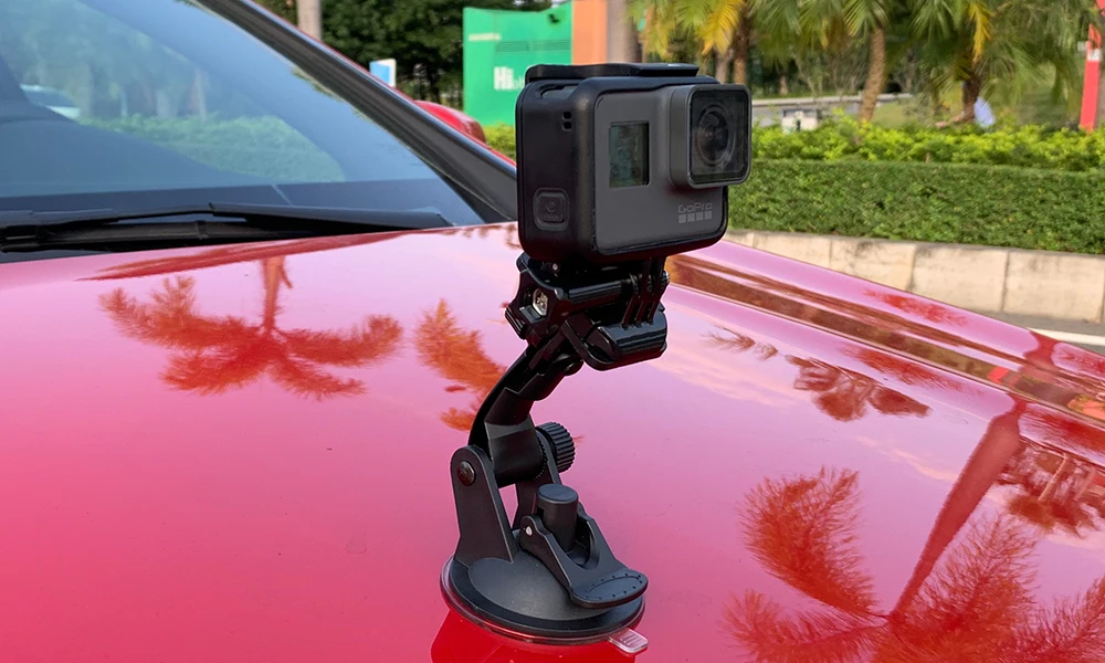 Vamsonfor gopro Автомобильная присоска hero 7 6 5 4 для DJI OSMO Экшн-камера стеклянная присоска аксессуар для xiaomiyi 4K VP521