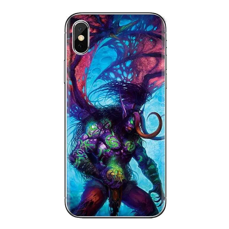 TPU Silicone Case For Oneplus 3T 5T 6T Nokia 2 3 5 6 8 9 230 3310 2.1 3.1 5.1 7 Plus 2017 2018 Illidan World of Warcraft WoW Art |