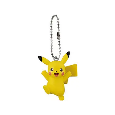 Bandai Gashapon Покемон меч щит Аниме фигурки брелок игрушки Пикачу мыл скорбанни
