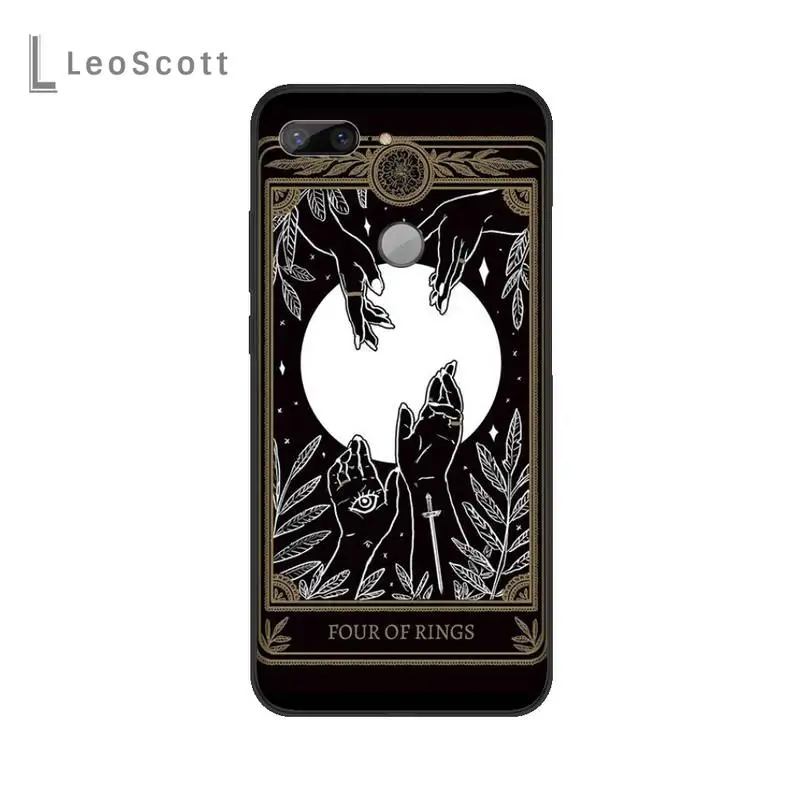 

Death Tarot Phone Case For Huawei Enjoy 7 7s 8 8e 9 9e 10 plus P8lite 2017 Honor 5a view9 play 3e