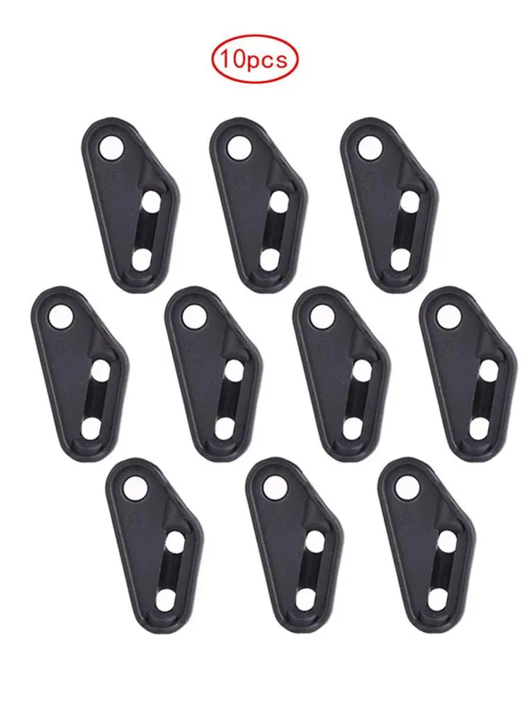 

10PCS Quick Knot Tent Wind Rope Buckles Triangular Wind Rope Buckles For Camping Hiking Tightening Outdoor Wind Rope Buckle