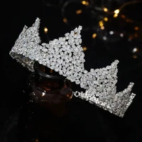 ymor new tiara crystal headband bridal crown elegant atmosphere ladies headwear party crown wedding hair accessories 110