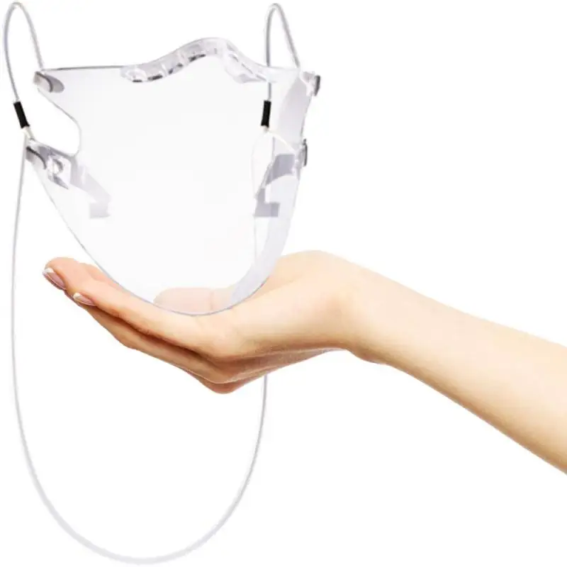 2021 модная прочная маска для лица комбинированная пластиковая многоразовая