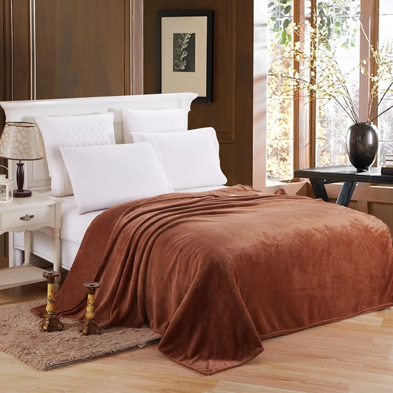 

Yaapeet Light Thin Mechanical Wash Flannel Blankets Soft Warm Coral Fleece Blanket Winter Sheet Bedspread Sofa Blankets