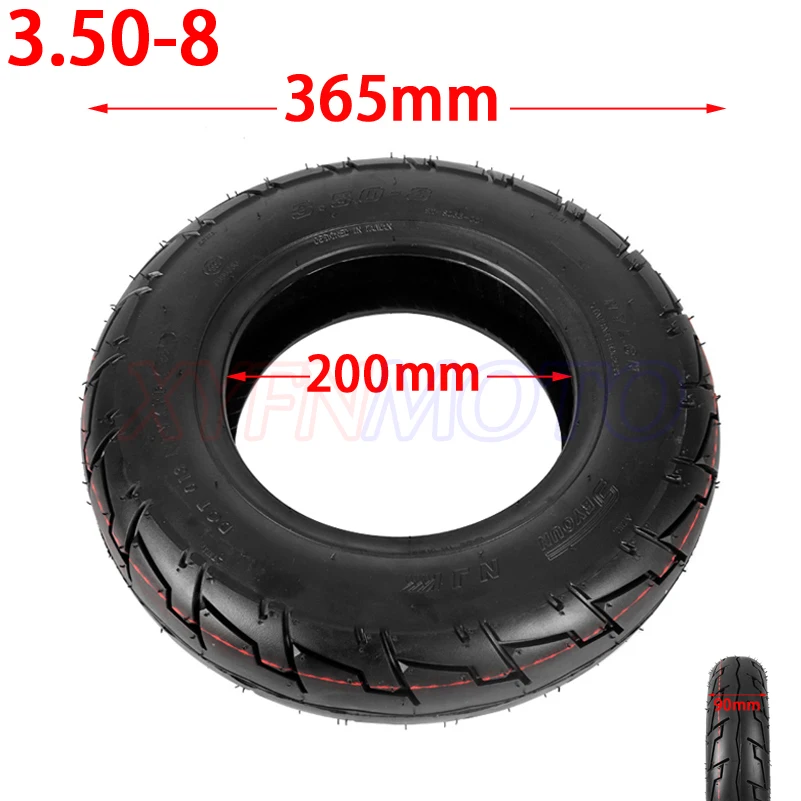 

Для склада, автомобиля, тачки, мини-мотоцикла 3,50-8, бескамерная утолщенная вакуумная шина