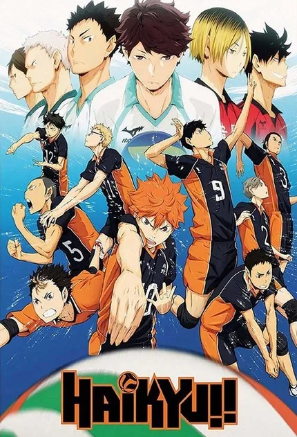 

Шелковый плакат Haikyuu!!