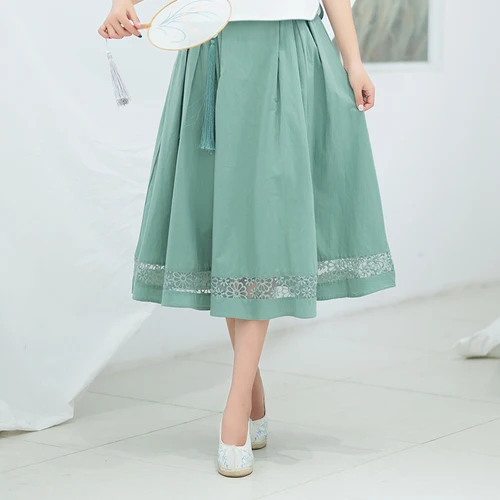 Модные свободные юбки новинка 2019 женская повседневная короткая трапециевидная