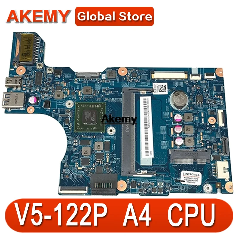 V5-122 материнская плата For Acer V5-122P для ноутбука 12281-1 с A4-1250 CPU 2 Гб RAM NBM8W11001 48.4LK03.01 100%