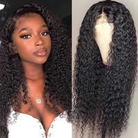 aimeya glueless deep curly wig 13x6 hd lace front wig wigs for women human hair perruque cheveux humains br%c3%a9siliens solde remy