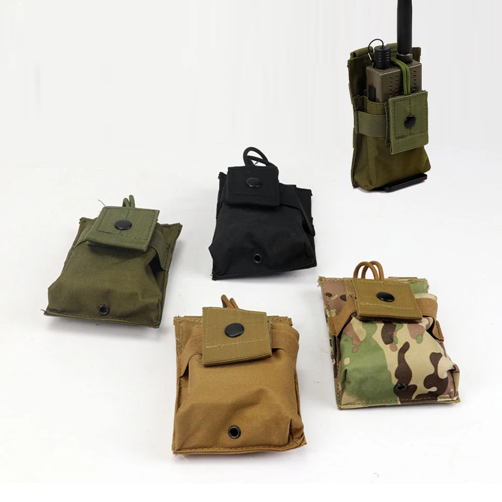 Тактический чехол с радио кобура для портативной рации регулируемая Сумка Molle