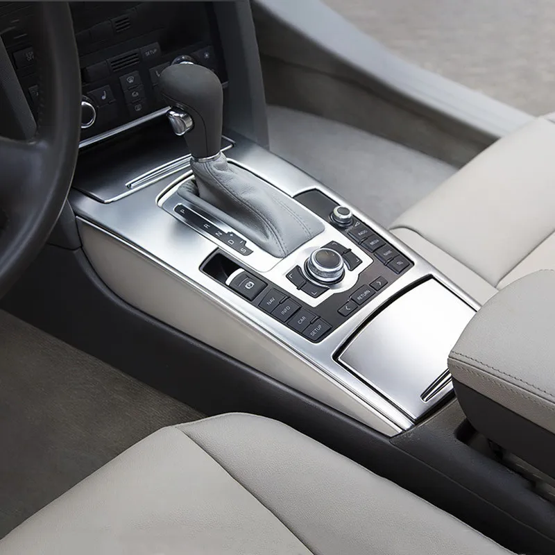 Стайлинг автомобиля центральная консоль панель переключения передач