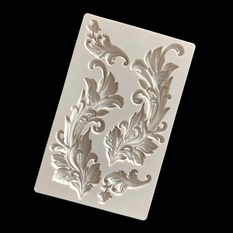 Европейская ретро рельефная силиконовая форма керамическая глина 3D настенная