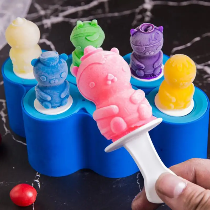 

Ugly Fish Shaped Popsicle Mold Summer Cool And Relieve Heat Popsicle Mold Household Popsicle Tool Color Random