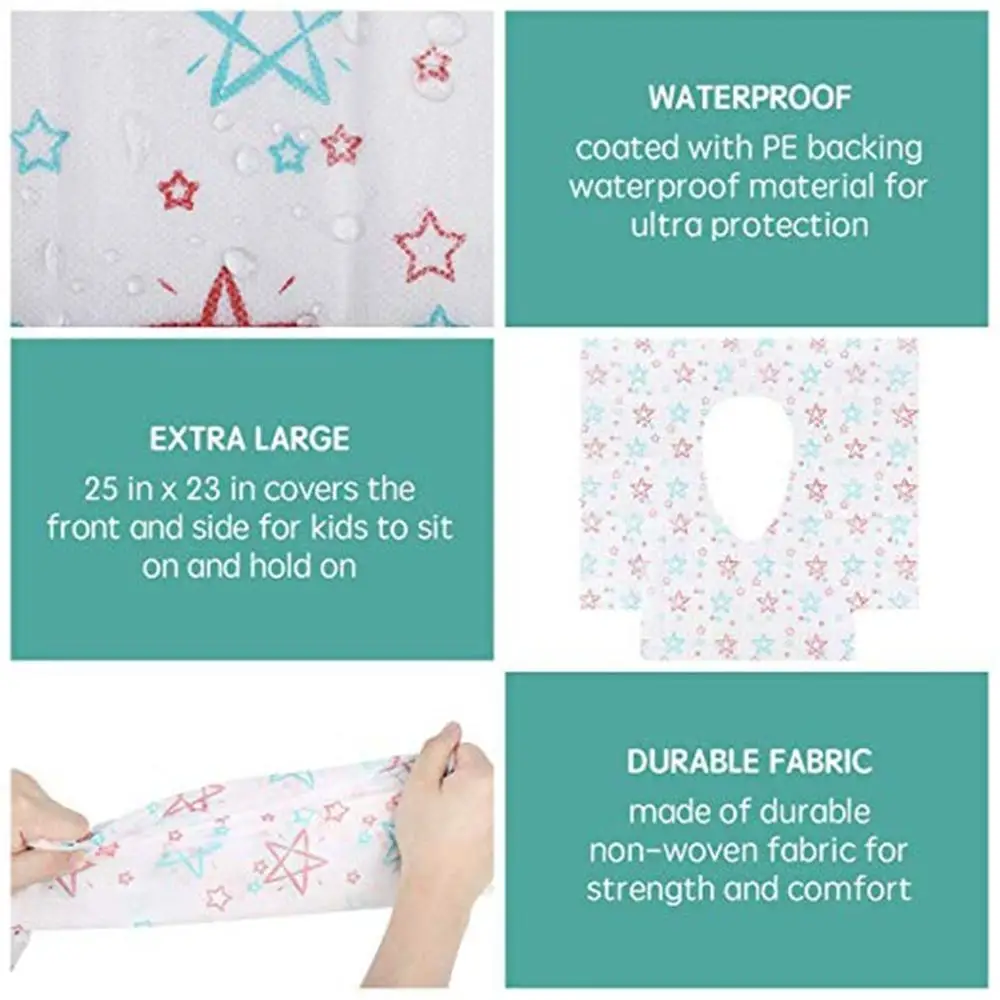 Одноразовые сиденья для унитаза 20 шт.|Чехлы на унитаза| |