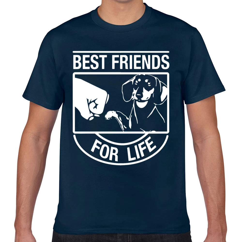 Топы футболки для мужчин лучшие друзья жизни животные семья друг собака забавная