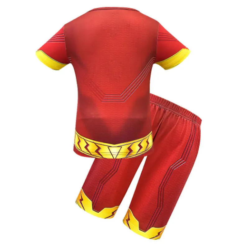 Детский супергерой косплей вечерние костюм Детская Пижама с изображением