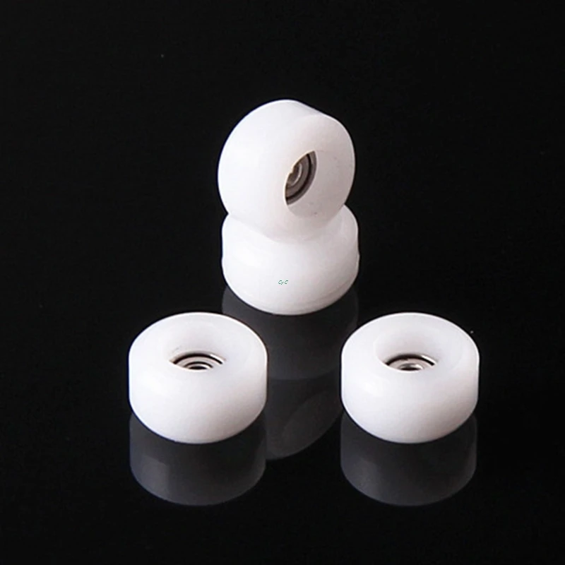 

4 Pcs/Set Professional Urethane CNC Bearing Wheels for Wooden Fingerboard