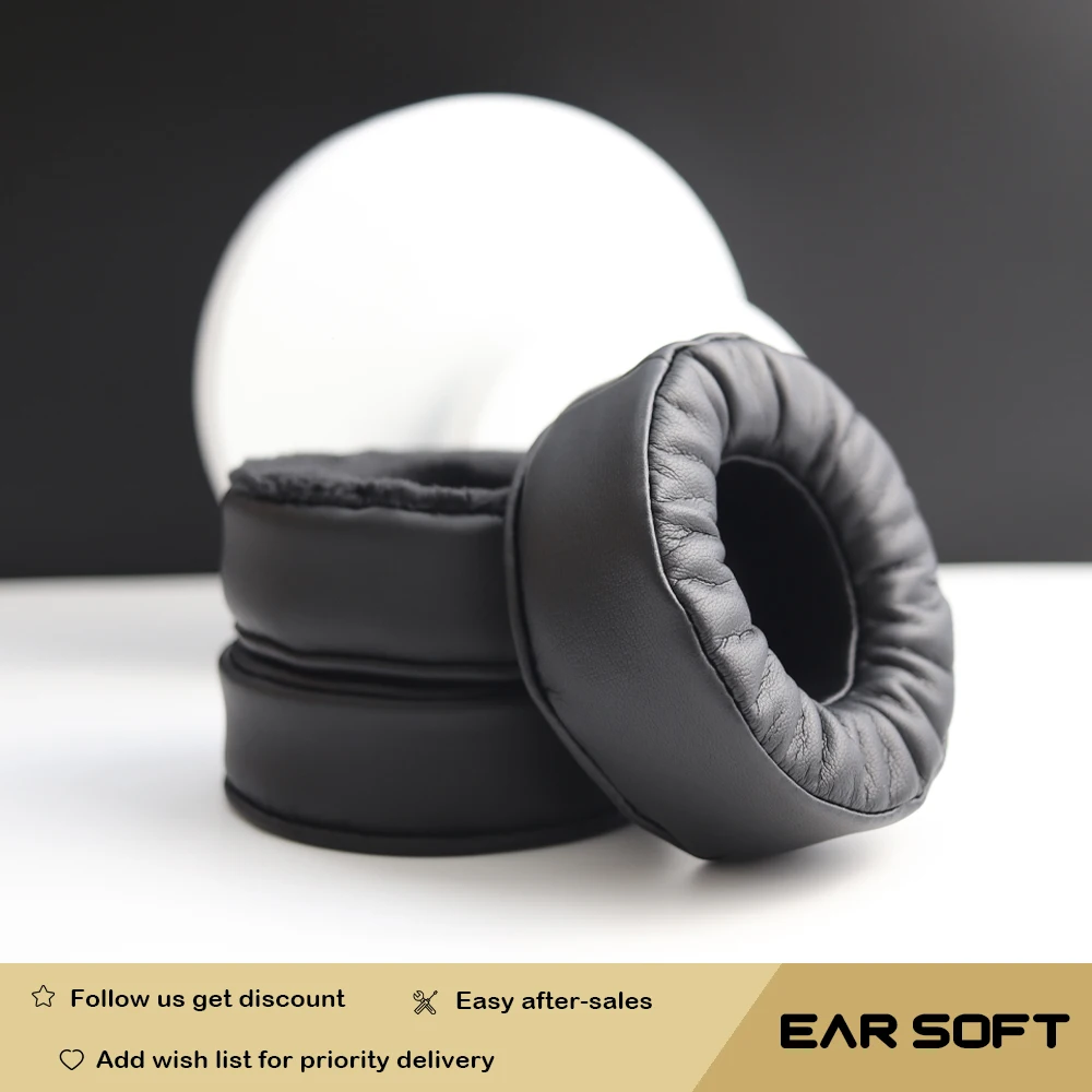 Earsoft Replacement Ear Pads Cushions for Pioneer SE-MJ711 SE-MJ7 Headphones Earphones Earmuff Case Sleeve Accessories