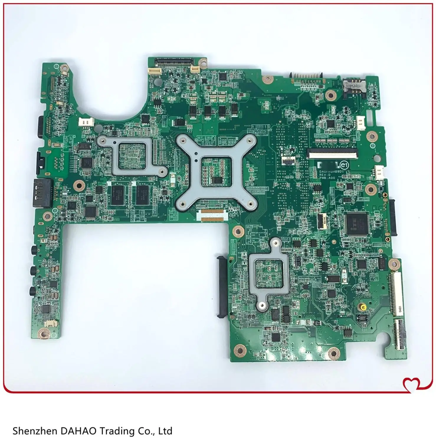

(Free shippingCN-0TR557 0TR557 TR557 DA0FM9MB8D1 For DELL studio 1557 Laptop motherboard with HD4570 DDR3 Support i7 cpu