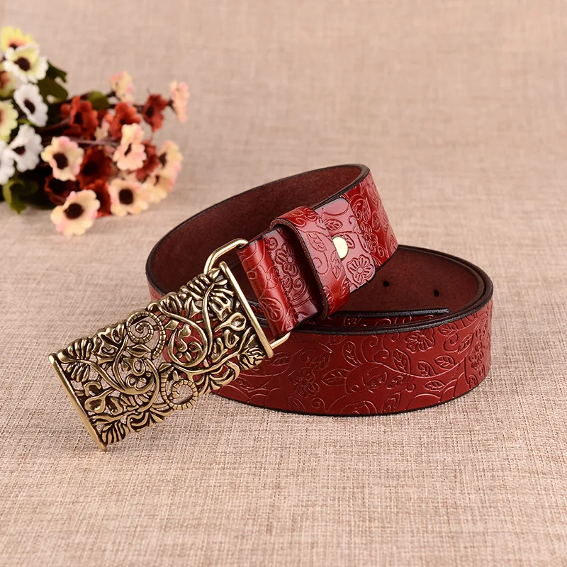 Women's Leather Belt Court Belt Luxury Brand Women Belt Korean Version Leisure Ceinture Femme Luxe Belts For Women Pasek Damski