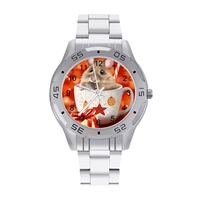 mouse quartz watch outdoor aesthetic wrist watch steel photo upwrist teens wristwatch