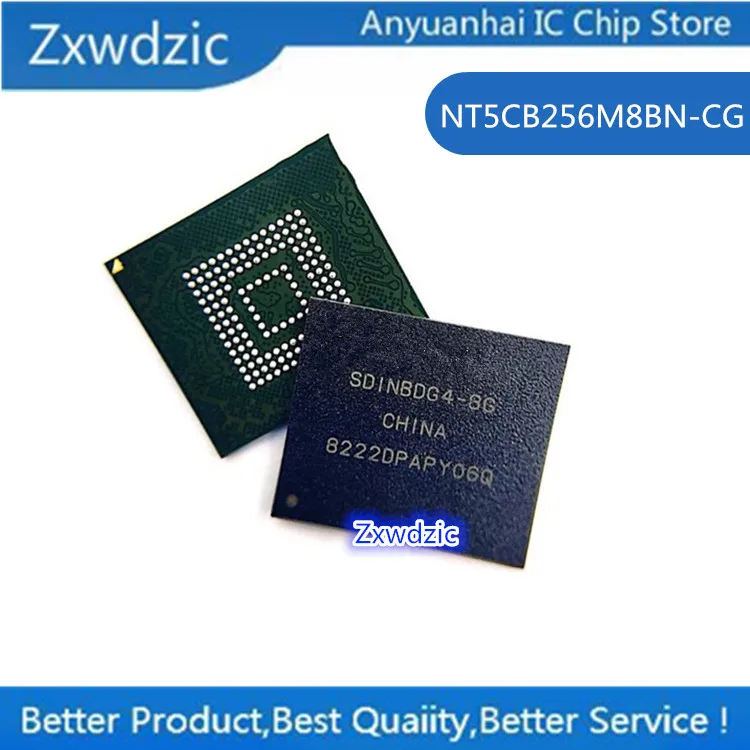 

5pcs 100% New Original NT5CB256M8BN-CG NT5CB256M8BN-DI BGA Memory Chip NT5CB256M8