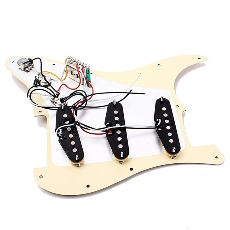 Prewired Pickguard Schrauben набор классических предварительно нагруженных SSS Alnico V пикапы в 60S