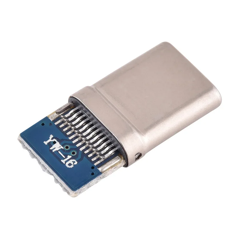 10 шт. разъем USB 3 1 Type C 24-контактное штекерное гнездо быстрая зарядка + аудиомодуль