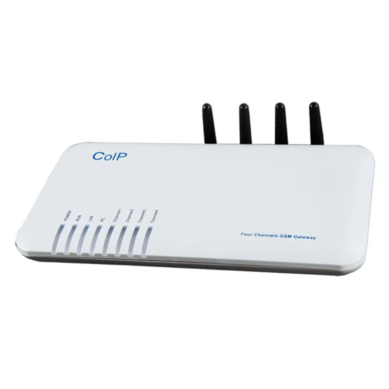 

Хорошее качество Asterisk GSM Sim-карта 4 порта GSM шлюз GOIP 4