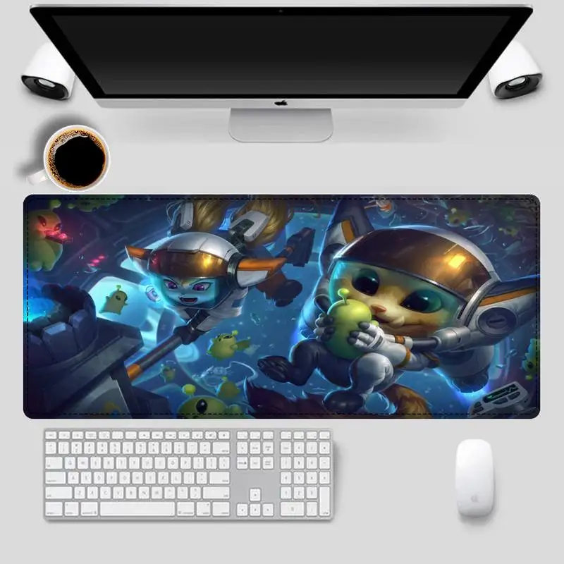 Аксессуары коврик для мыши League of Legends Gnar ПК геймерский ноутбука аниме