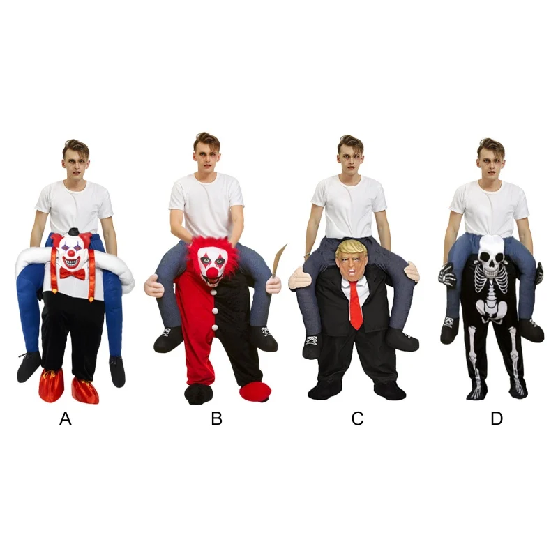 

Donald Trump Inflatable Costume Funny Cosplay Rider Costume For Festival Halloween Carnival Performance Halloween Props