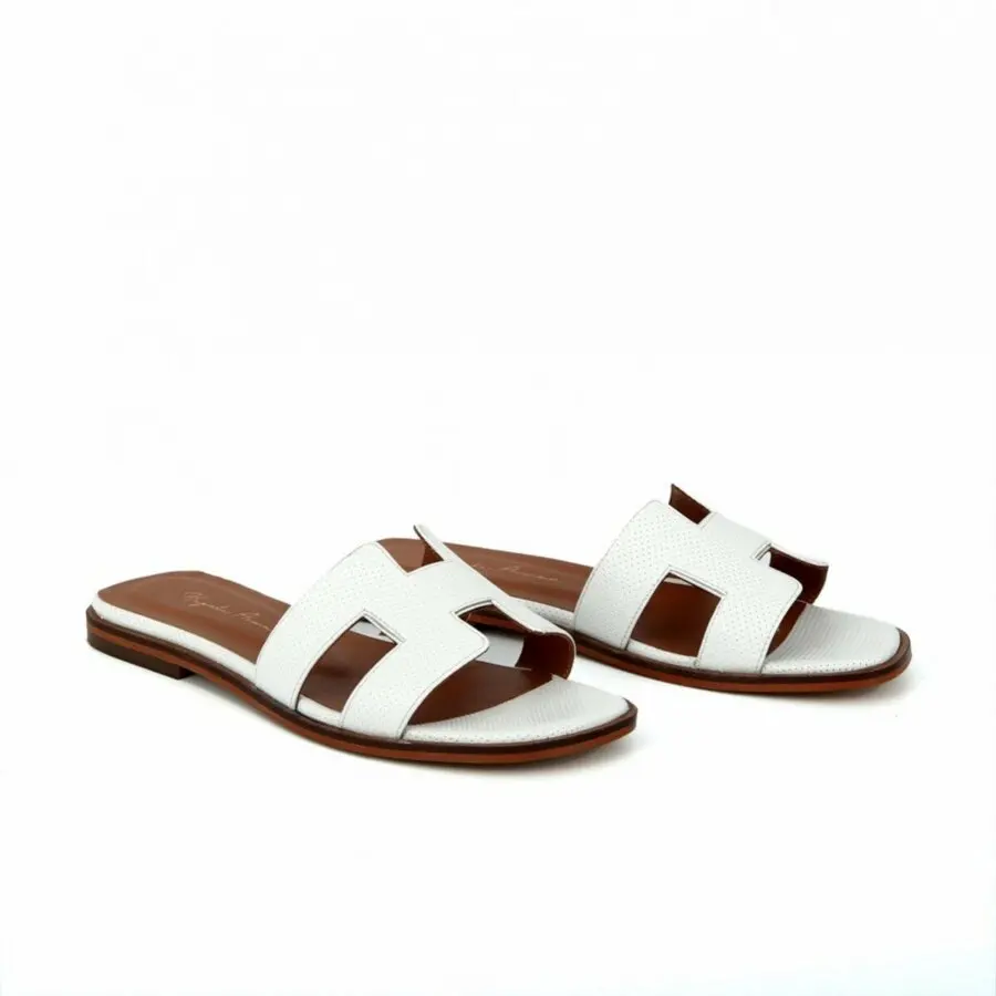 

Vital Arman Women'S Genuine Leather Hermes Model Slippers