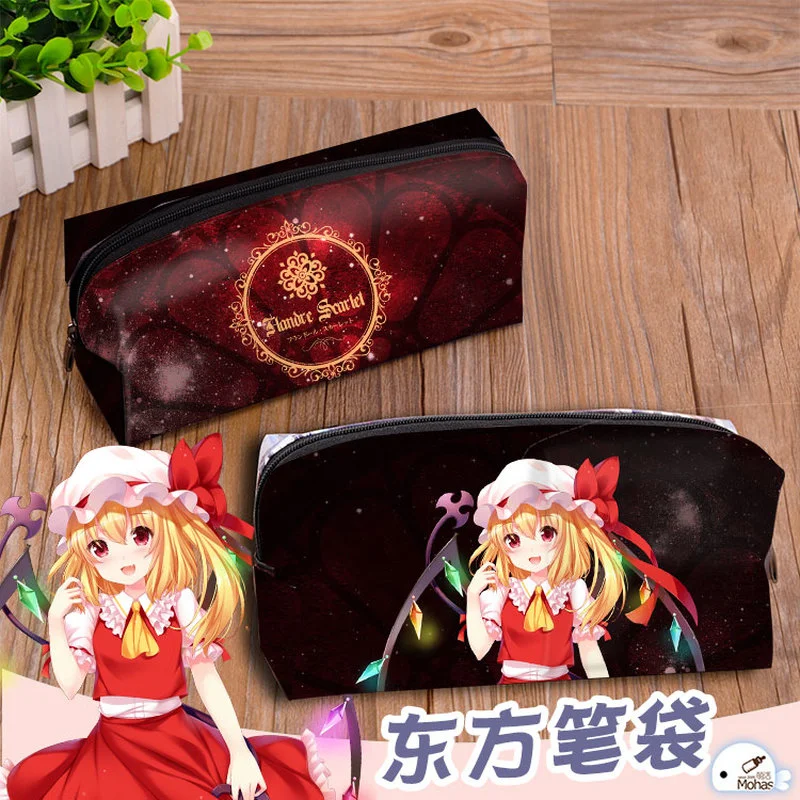 Аниме TouHou Project Frantolu Одиночная Remilia косплей мультфильм студент ручка сумка