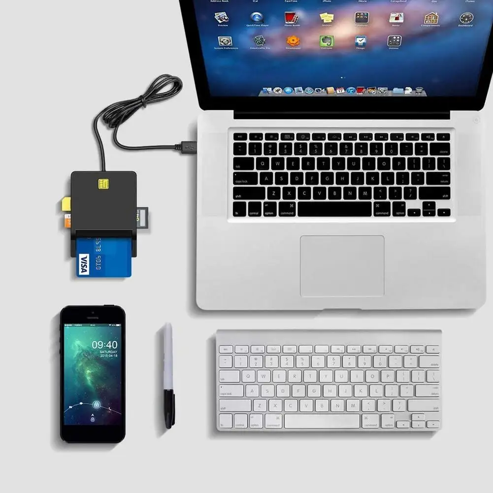 Устройство для чтения карт USB 2 0 устройство смарт-карт превосходного качества
