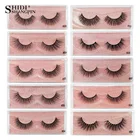 SHIDISHANGPIN 1 пара 3d накладные ресницы из норки натуральные длинные накладные ресницы для наращивания Сексуальный макияж красота жестокость бесплатно оптом