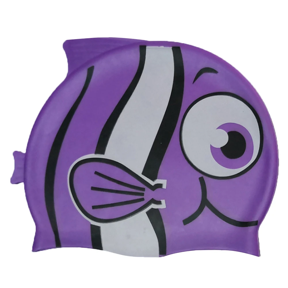 Детская Плавательная шапочка для малышей силиконовая дайвинга с милыми