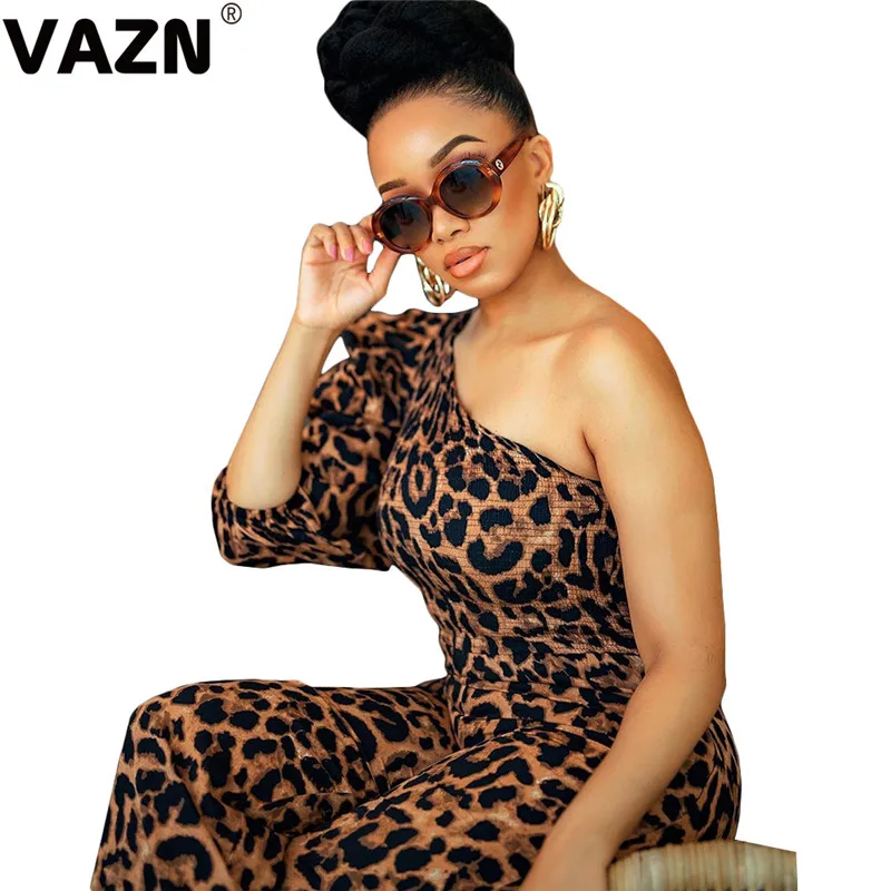 Новинка 2020 популярный Леопардовый сексуальный клубный неаккуратный комбинезон