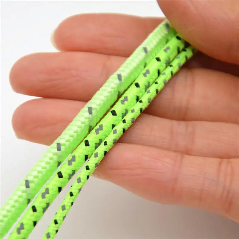 

20M Reflective Rope Multifunctional Outdoor Paracord Luminous Umbrella Rope For Tent Tarp Canopy Sun Shelter Rope Camping Hiking