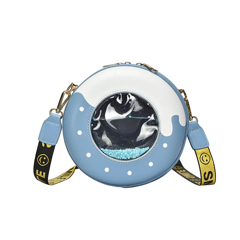 

Ocean Tyre Design Bag Women Round Shoulder Bag Girls Small Beach HandBags Womens Summer Hollow Handmade Messenger Crossbody Bags