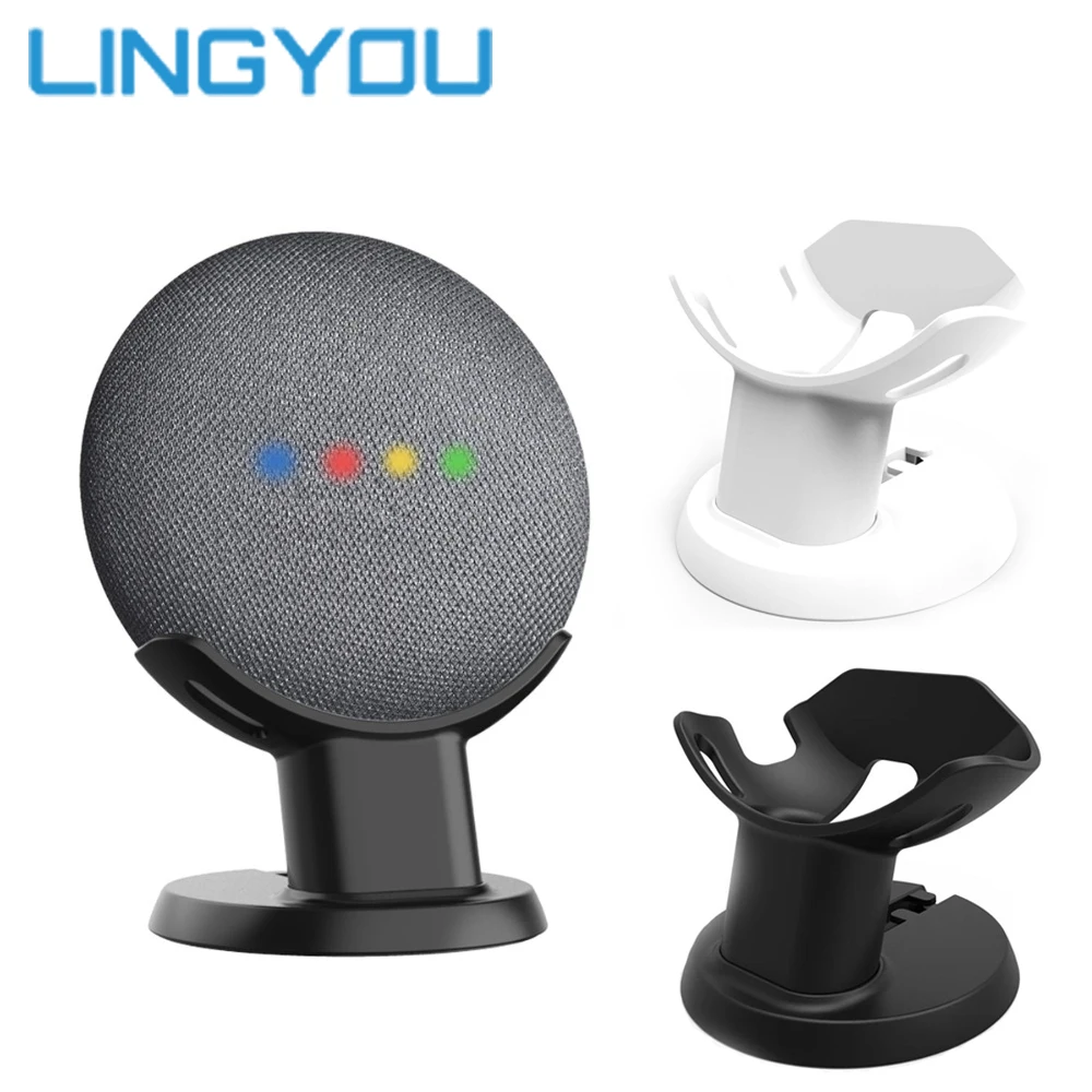 Google Home, мини-подставка, голосовые ассистенты, компактный держатель, для кухни, спальни, для учебы, аудио держатель, acesorios