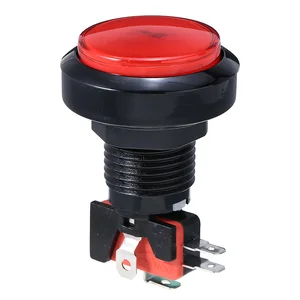 1 компл. 45 мм кнопки светодиодный микро 12 В светодиодные кнопки питания набор игровых аксессуаров