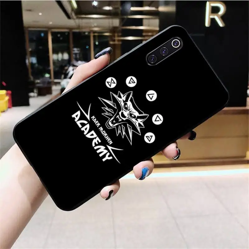 

HUAGETOP kaer morhen Coque Shell Phone Case for Xiaomi Mi10 10Pro 10 lite Mi9 9SE 8SE Pocophone F1 Mi8 Lite