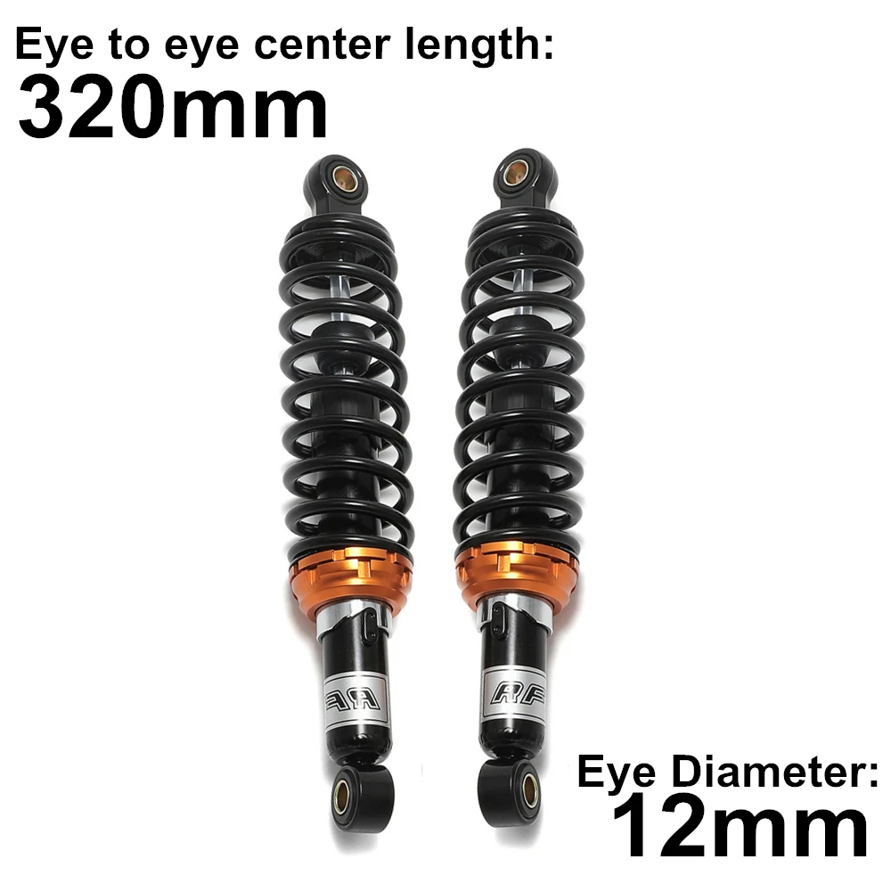 Универсальный Воздушный амортизатор для мотоцикла 12 5 дюйма 320 мм задняя подвеска