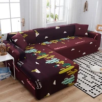 2020 merry christmas pattern elastic sofa covers slipcover for home living room sectional sofa couch armhair protective covers