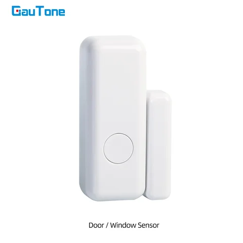 Разные GauTone 433 МГц Дверной детектор Беспроводной дом для сигнализации система оповещения оконный датчик