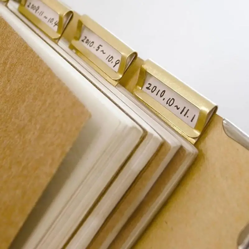 6 шт. латунные закладки для книг и учебников| |