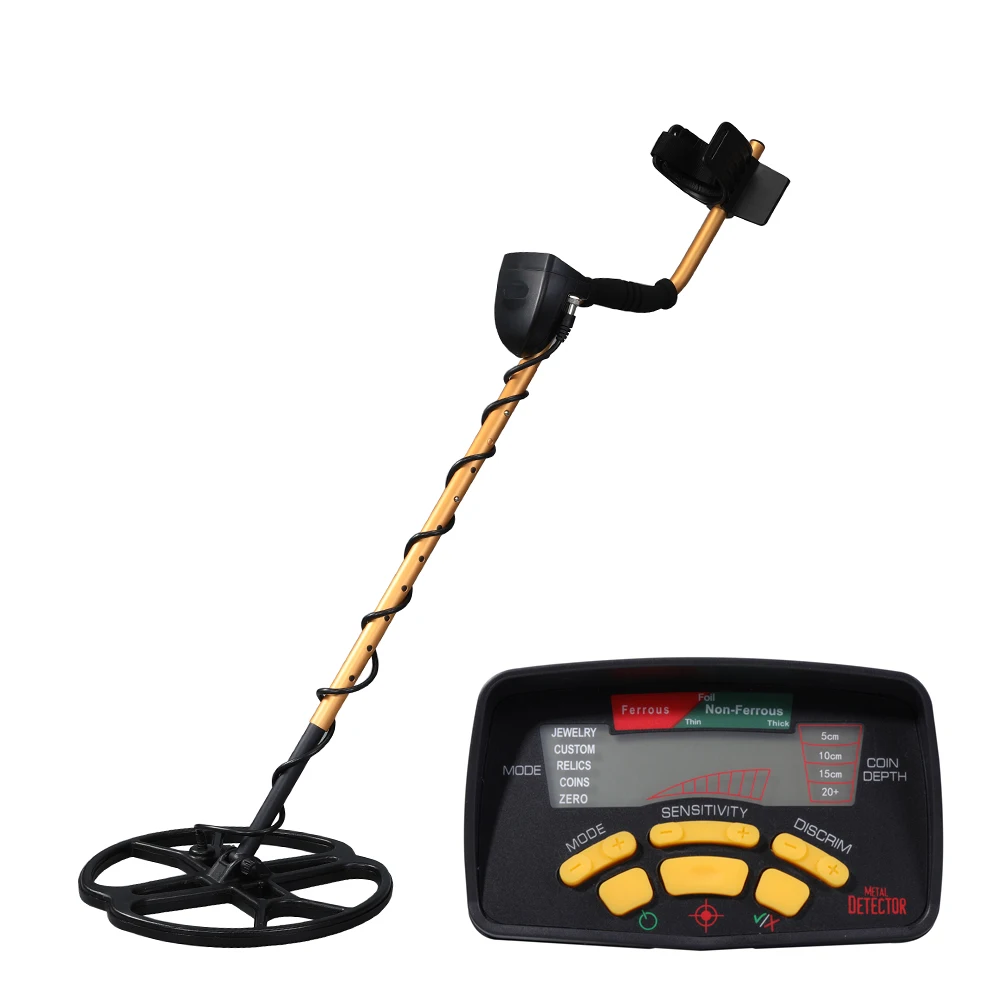 High Sensitiviity Underground Metal Detector MD6350 with 12 Inch Search Coil LCD Treasure Gold Hunter Pinpointer | Инструменты