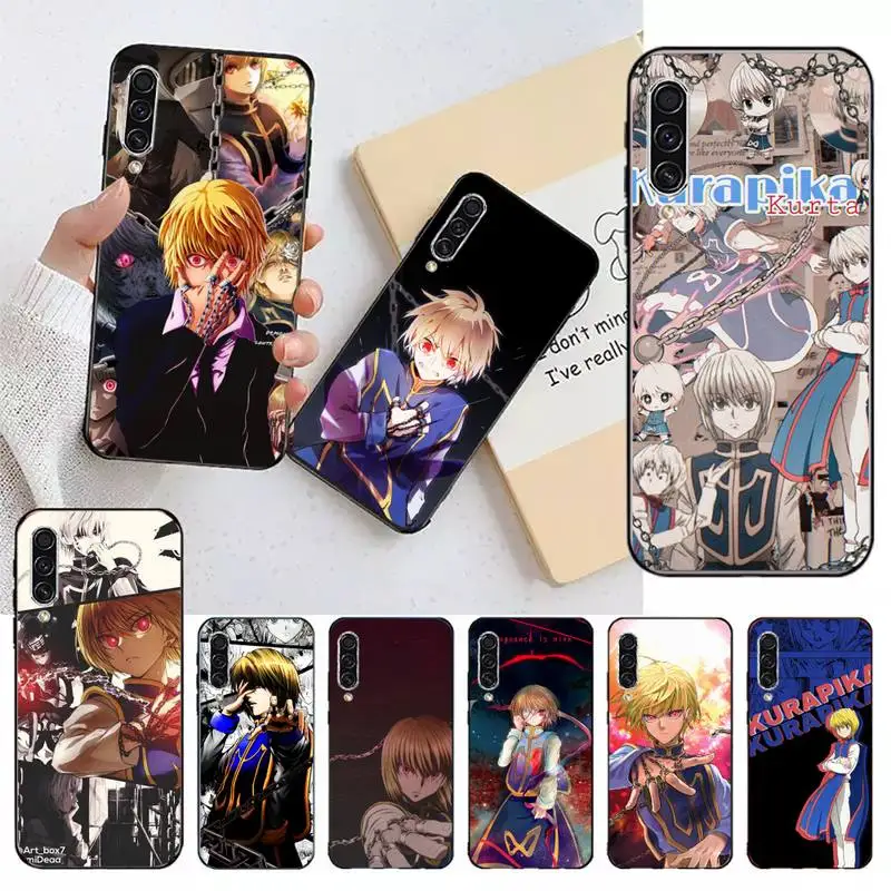 

Hunter× Hunter-Kurapika anime Phone Case For Samsung galaxy A S note 10 12 20 32 40 50 51 52 70 71 72 21 fe s ultra plus