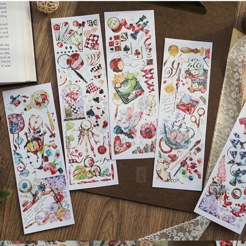 

1 Loop Special Oil Collage Secret Fruit Crystal Pet Wines Journal Washi Tape