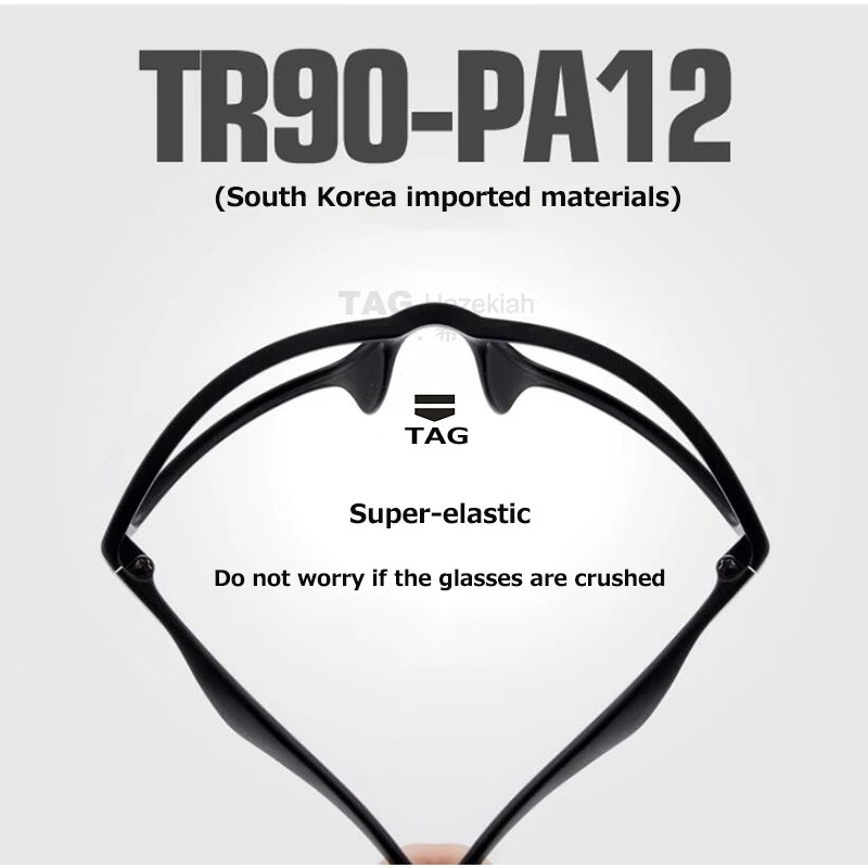 TAG бренд TR90 оправа для очков Мужская близорукость компьютерная оправа для очков женский ультра светильник квадратная оправа для очков для мужчин th555